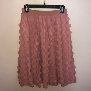 Ann Taylor fun pink skirt